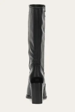 Frye Boots^Alex Heavy Zip Black