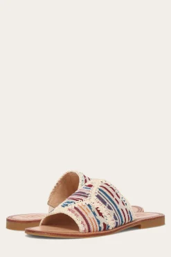 Frye Sandals^Ava Crochet Slide