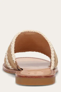 Frye Sandals^Ava Crochet Slide