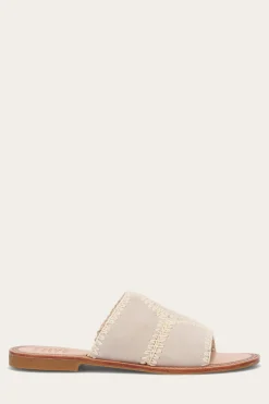 Frye Sandals^Ava Crochet Slide
