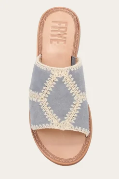 Frye Sandals^Ava Crochet Slide