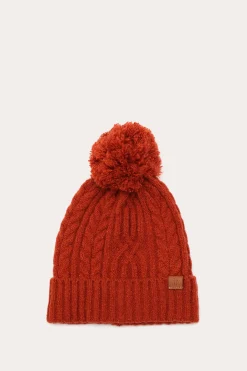 Frye Cold Weather^Cable Beanie With Self Pom