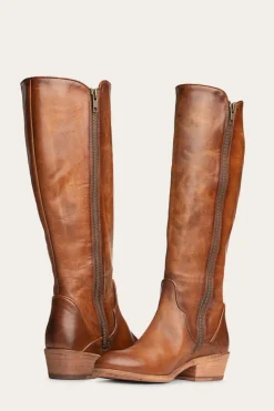 Frye Boots^Carson Piping Tall Wide Calf