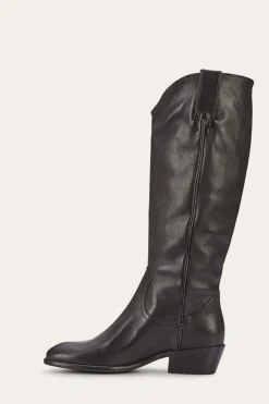 Frye Boots^Carson Pull On Wide Calf Black