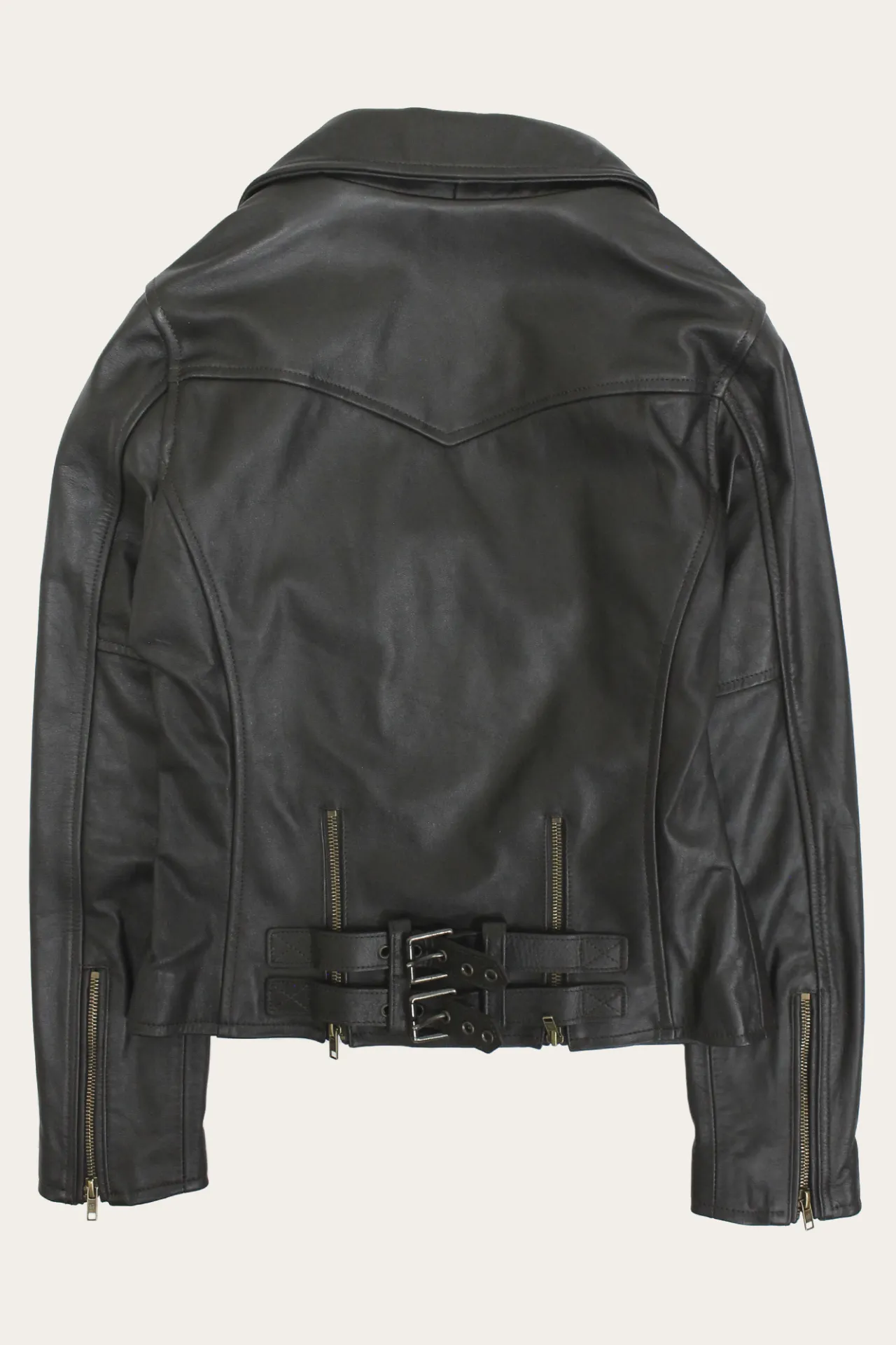 Frye Leather Jackets^Classic Biker Leather Jacket