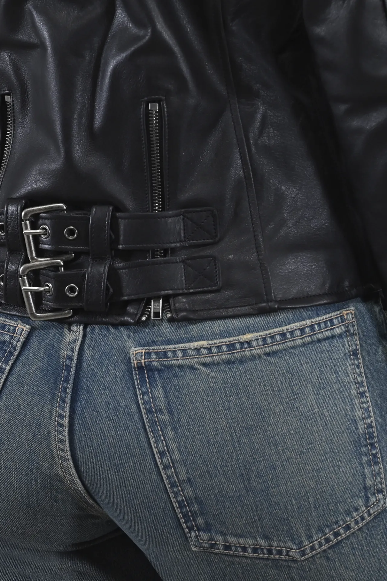 Frye Leather Jackets^Classic Biker Leather Jacket