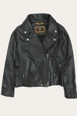 Frye Leather Jackets^Classic Biker Leather Jacket