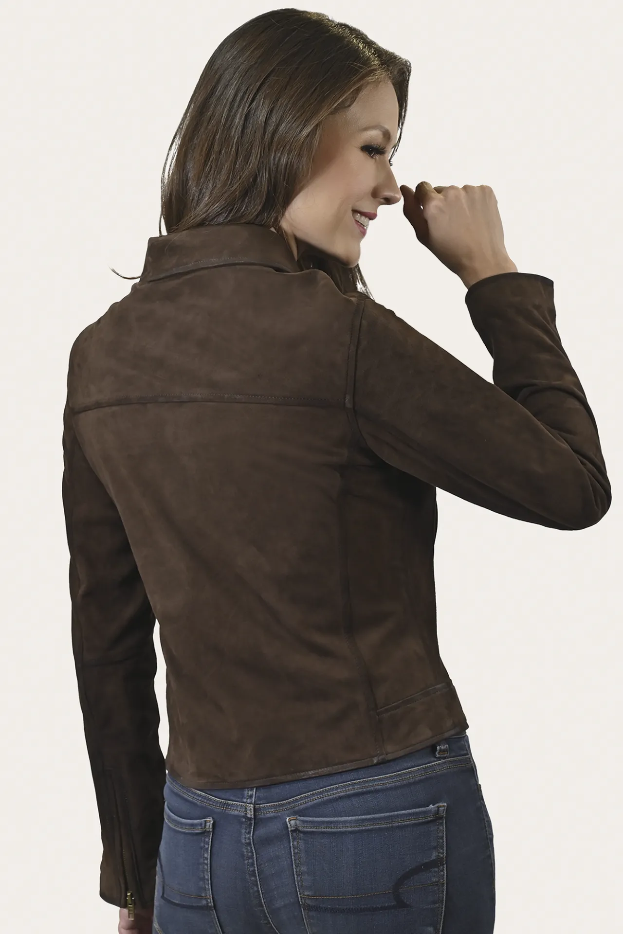 Frye Leather Jackets^Elegant Biker Leather Jacket Dark Brown