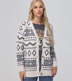 Frye Tops^Fairisle Boyfriend Cardigan