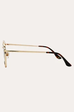 Frye Sunglasses^Frenchie Sunglasses Gold