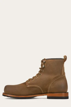Frye Boots^Hudson Workboot Plain Toe