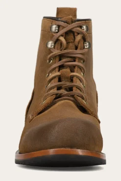 Frye Boots^Hudson Workboot Plain Toe