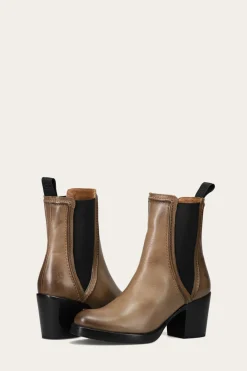 Frye Booties^Jean Chelsea
