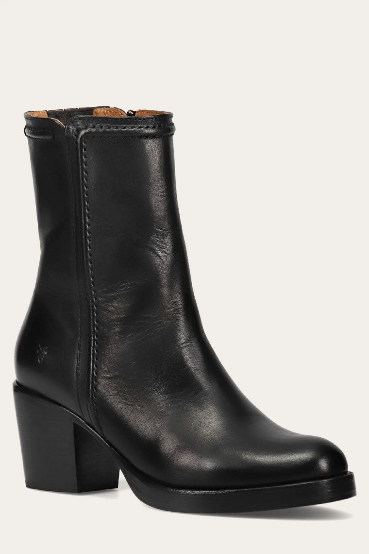 Frye Booties^Jean Short Inside Zip