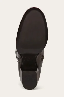 Frye Booties^Jean Short Inside Zip