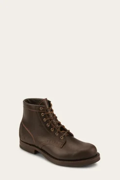 Frye Boots^John Addison Lace Up Brown