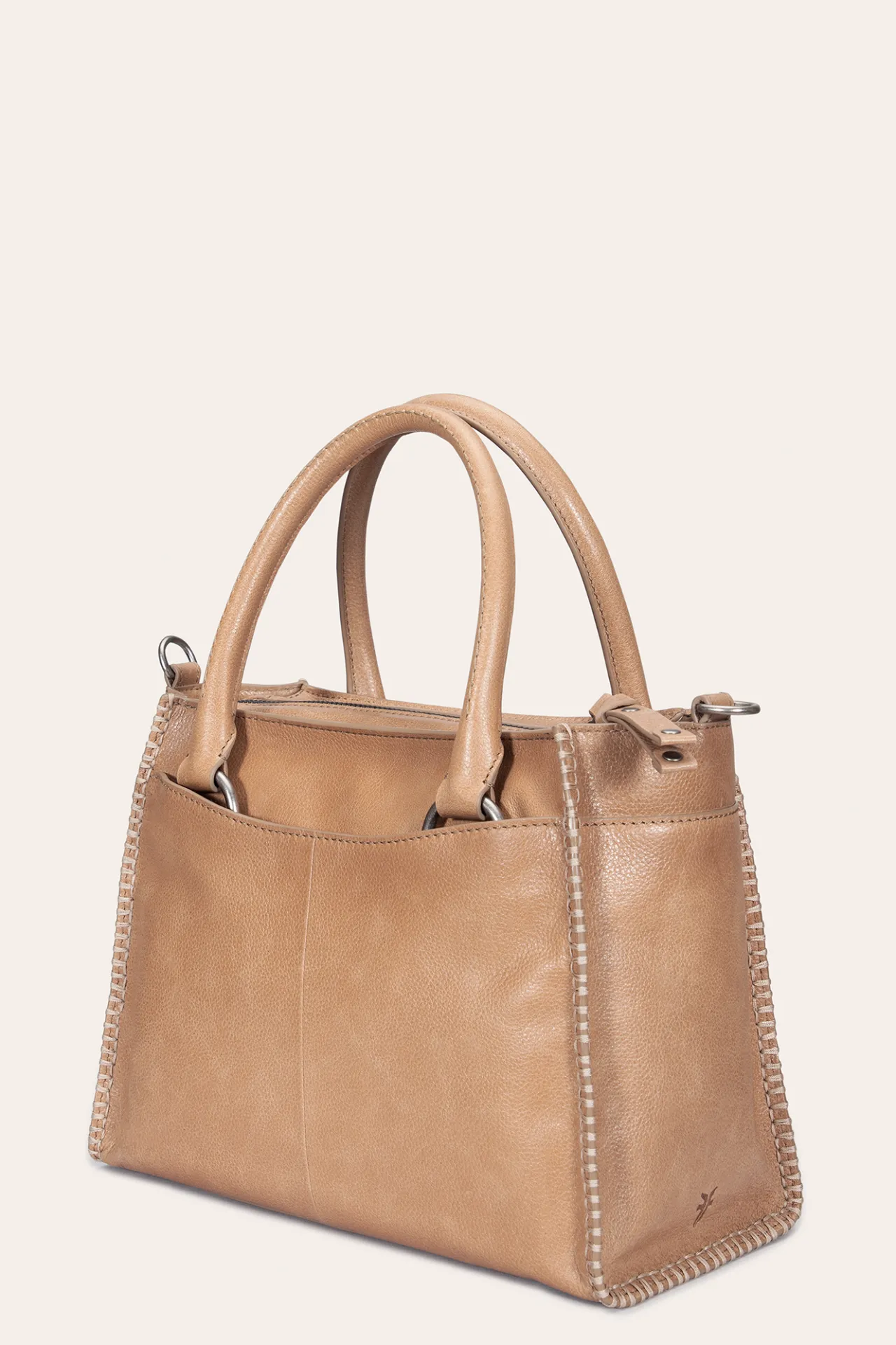 Frye Handbags^Joy Satchel BEIGE