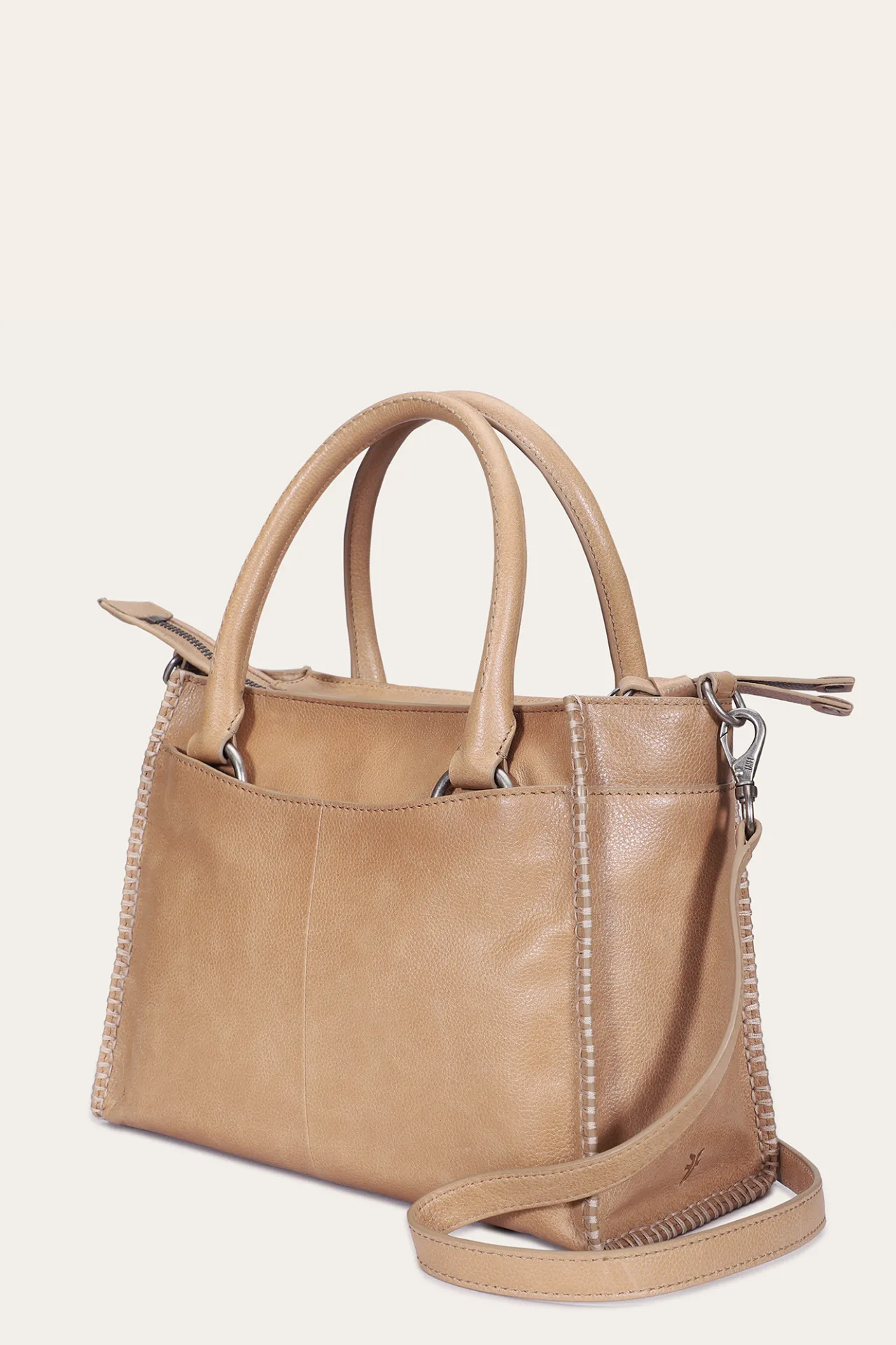 Frye Handbags^Joy Satchel BEIGE