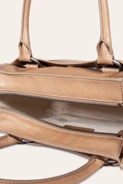 Frye Handbags^Joy Satchel BEIGE