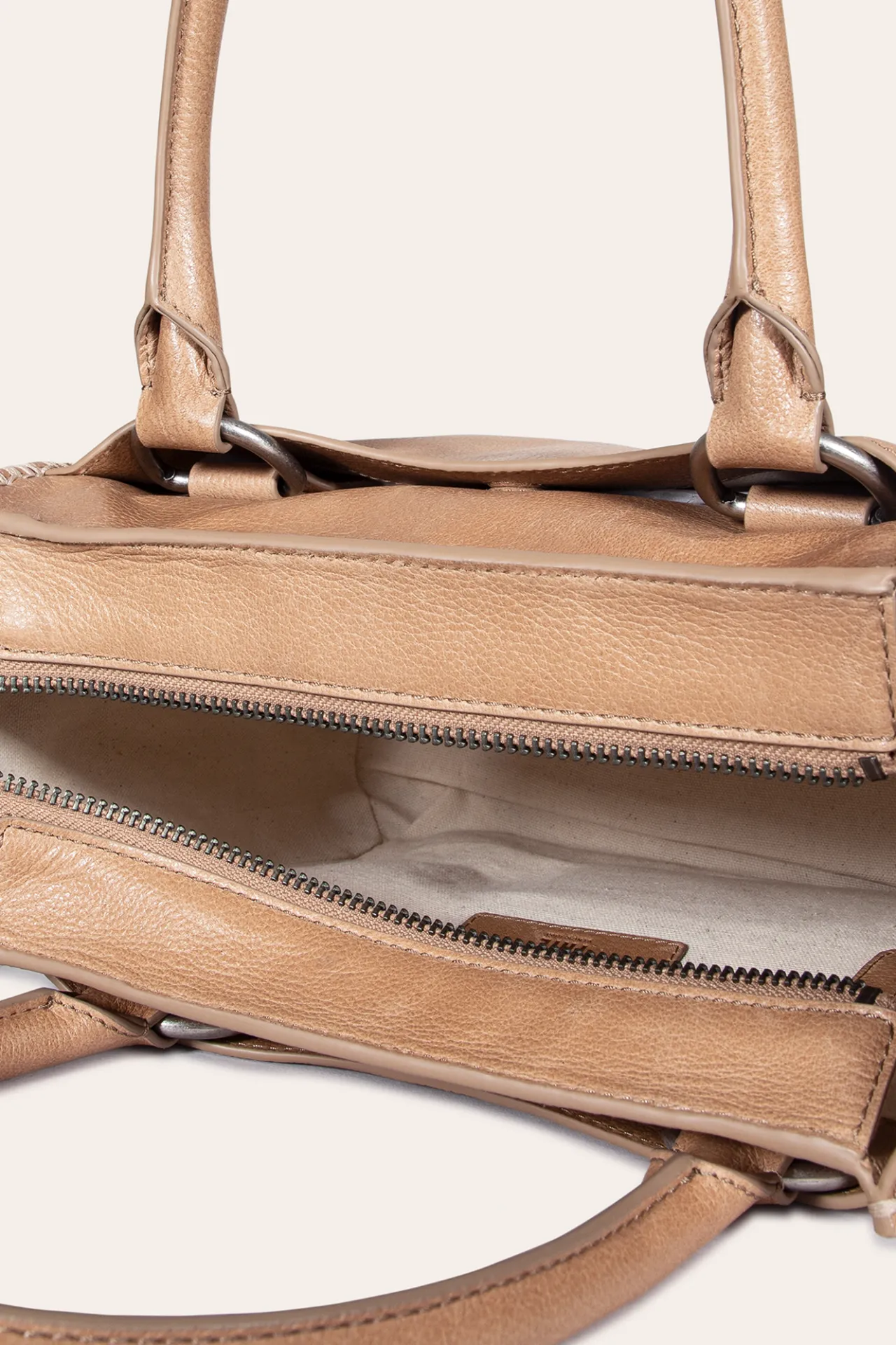 Frye Handbags^Joy Satchel BEIGE