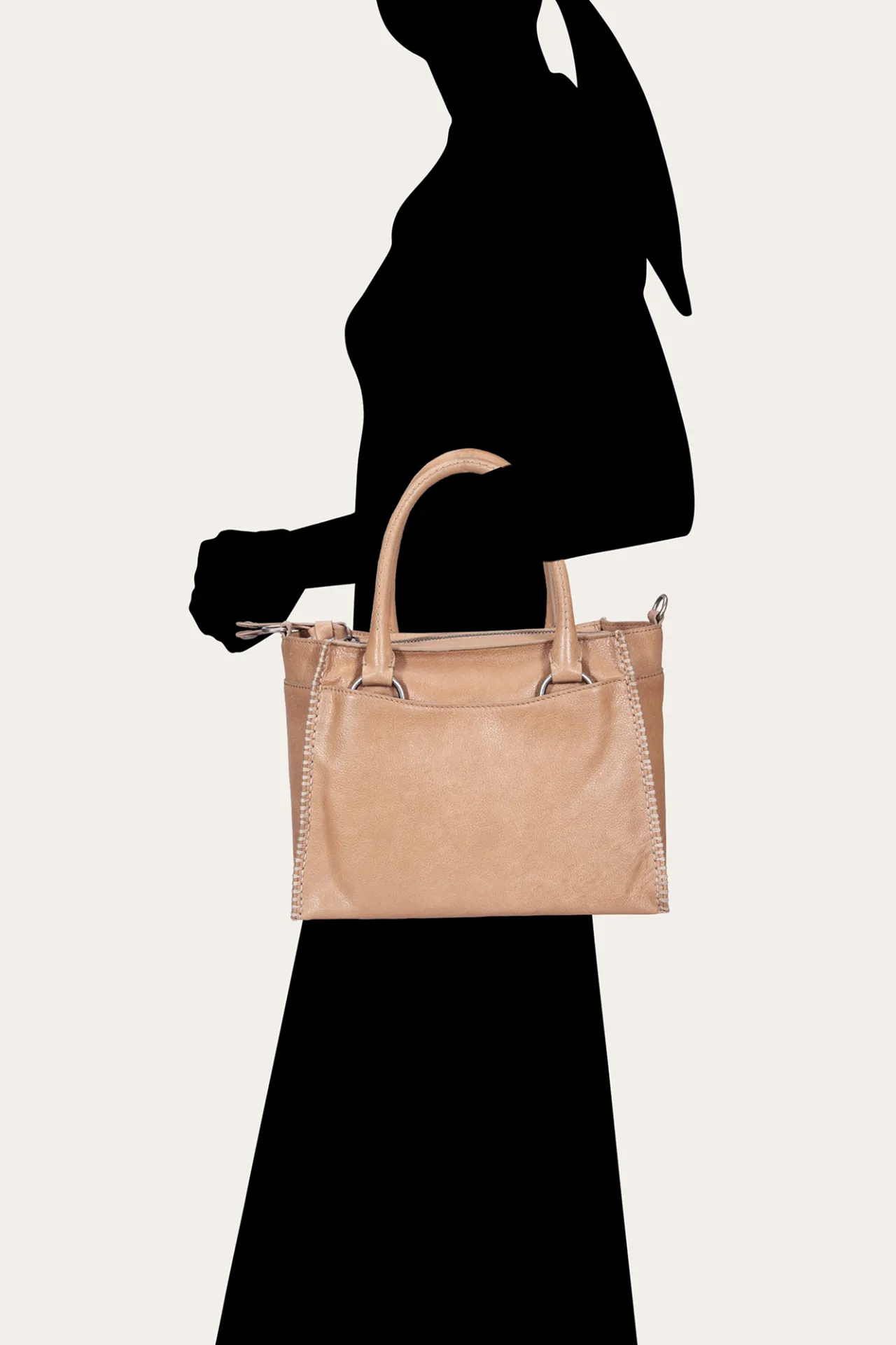 Frye Handbags^Joy Satchel BEIGE