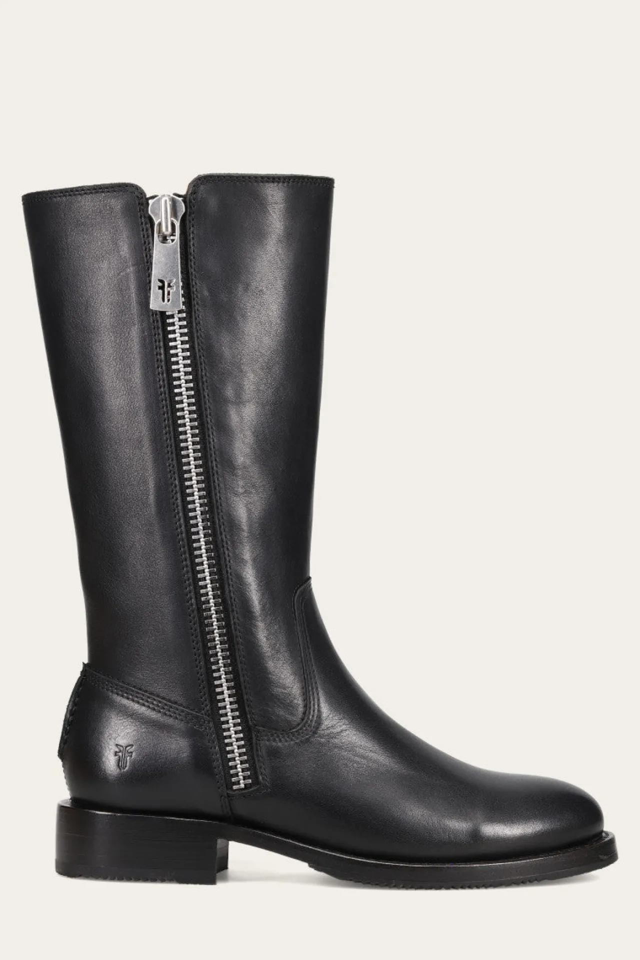 Frye Boots^Madison Heavy Zip Tall Black