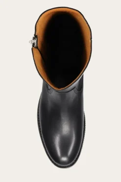 Frye Boots^Madison Heavy Zip Tall Black