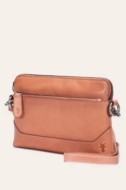 Frye Handbags^Melissa Crossbody Wristlet APRICOT