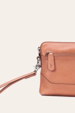 Frye Handbags^Melissa Crossbody Wristlet APRICOT