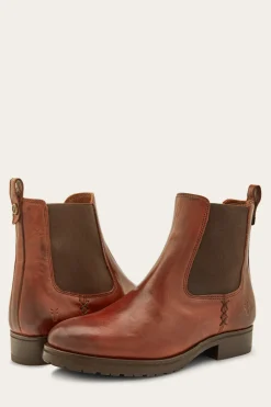 Frye Booties^Melissa Double Sole Chelsea