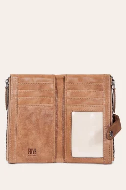 Frye Handbags^Melissa Double Zip Wallet