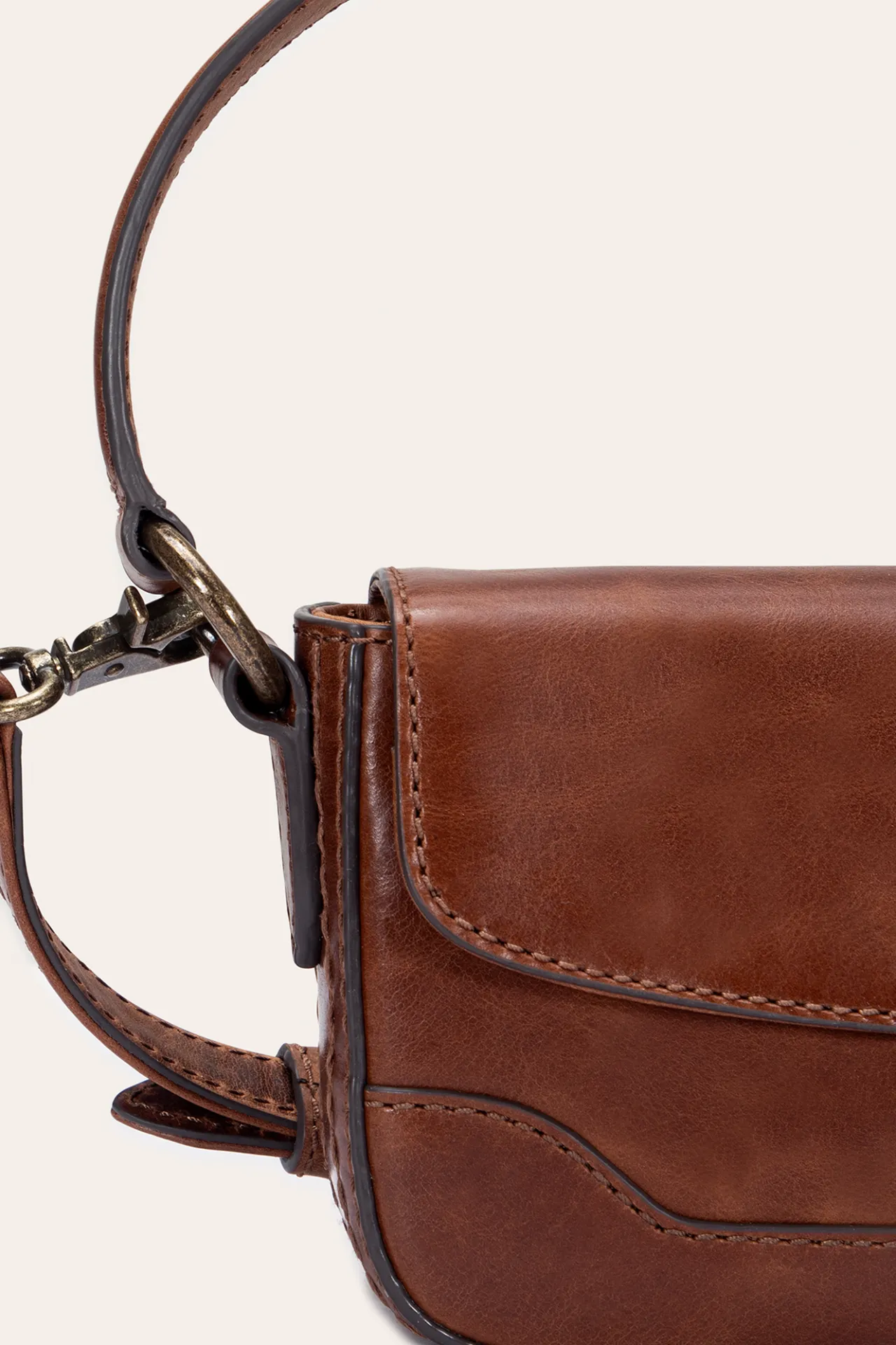 Frye Handbags^Melissa Mini Flap COGNAC