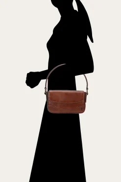 Frye Handbags^Melissa Mini Flap COGNAC