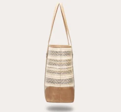 Frye Handbags^Melissa Straw Shopper Beige