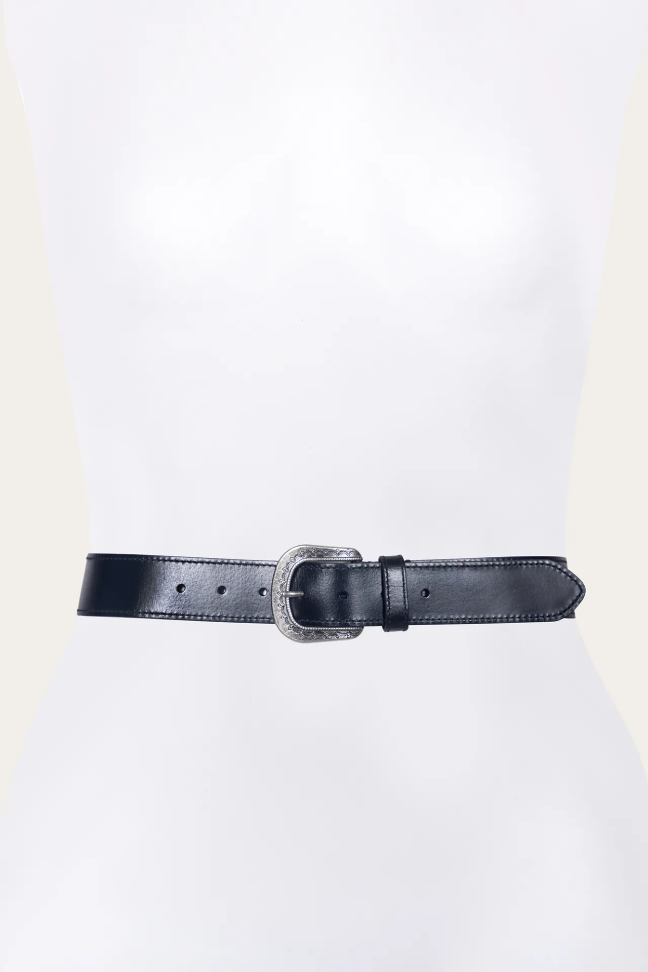 Frye Belts^38mm Belt With Engraved Buckle