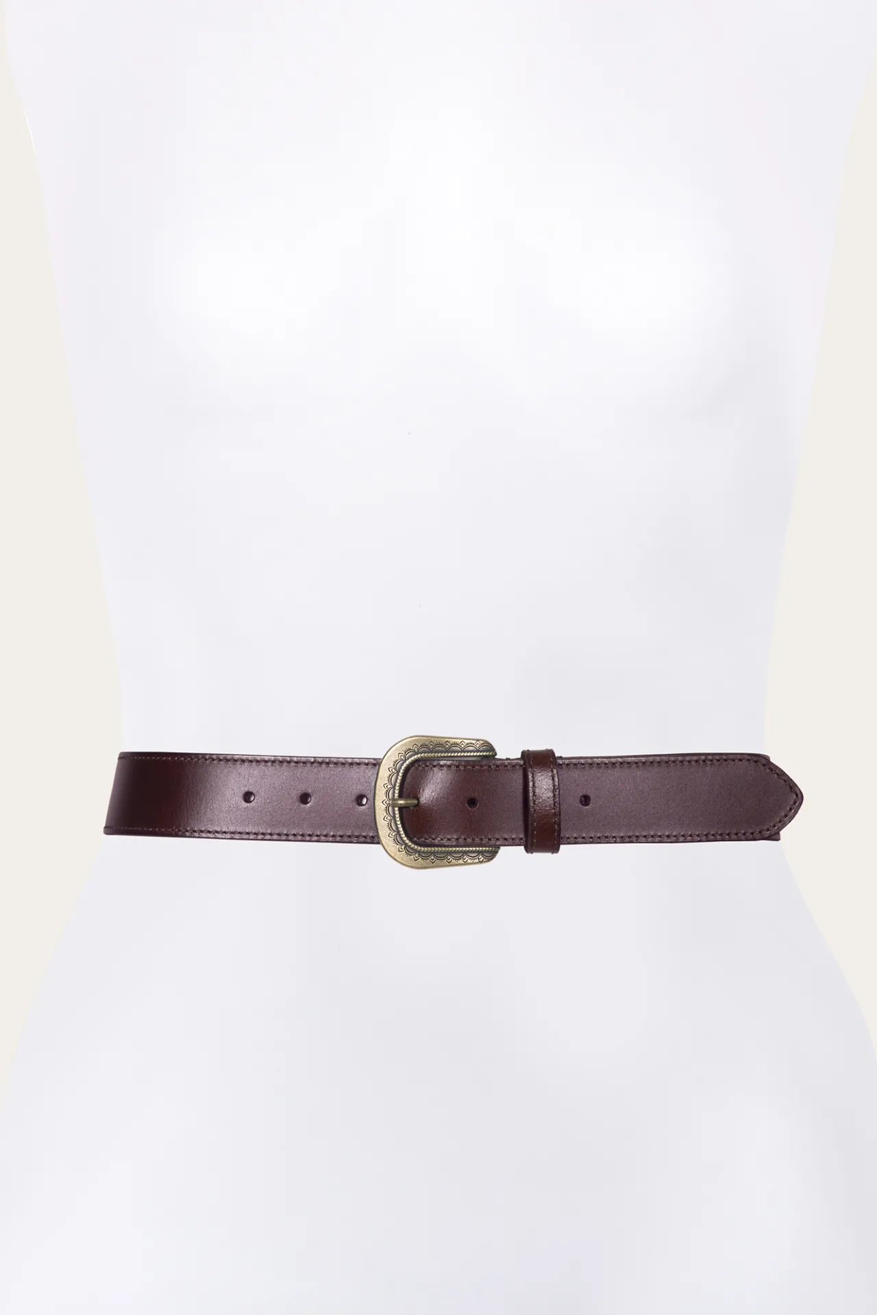 Frye Belts^38mm Belt With Engraved Buckle