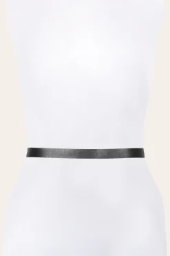 Frye Belts^25MM Logo Western Belt