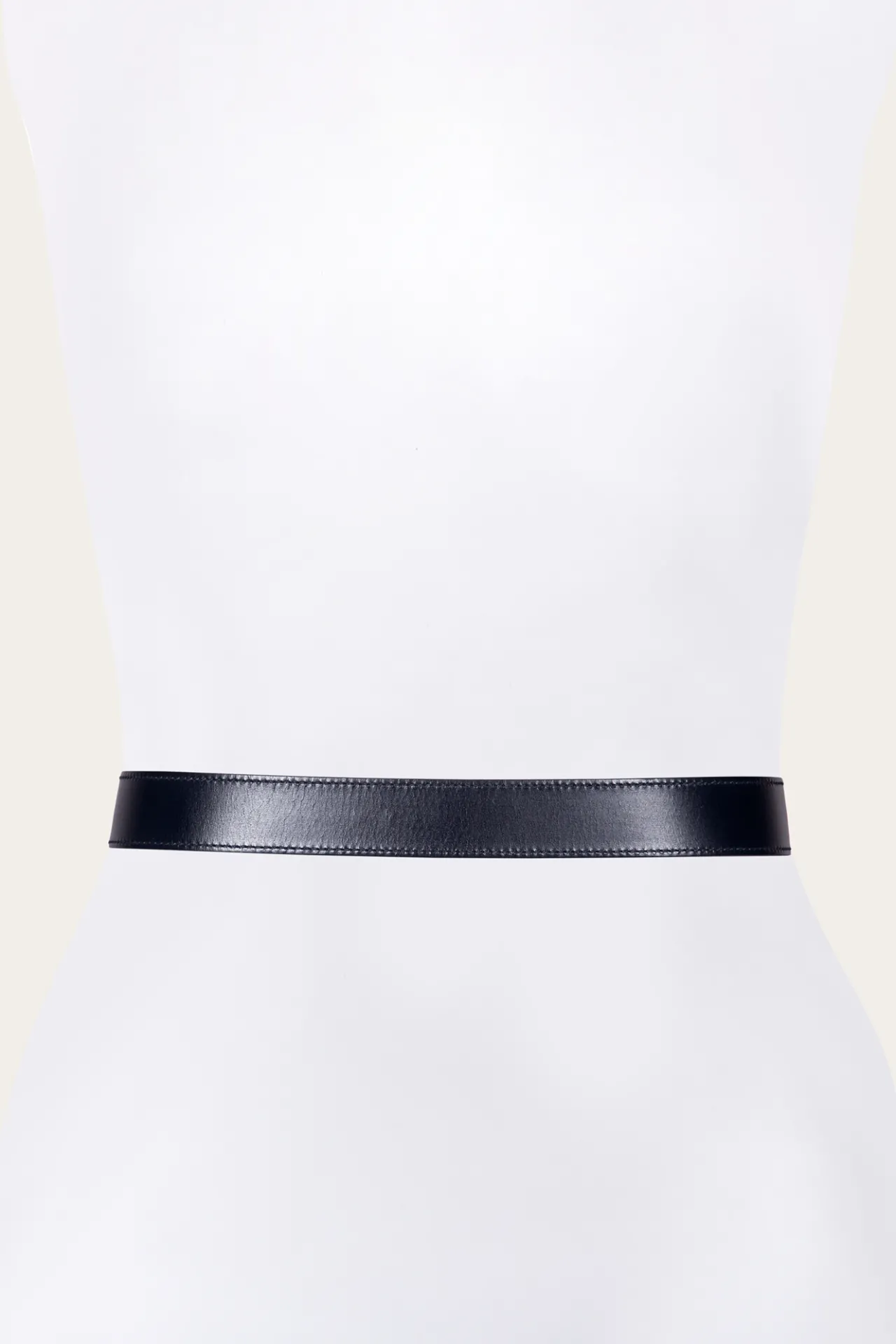 Frye Belts^35mm Stitched Edge Belt With Shaped Keeper