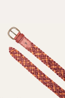 Frye Belts^35MM Tonal Woven Leather Belt