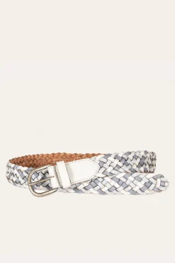 Frye Belts^35MM Tonal Woven Leather Belt