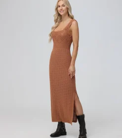 Frye Dresses^Open Stitch Maxi Sweater Dress
