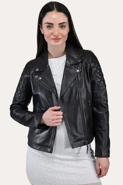 Frye Leather Jackets^Oxblood Biker Jacket
