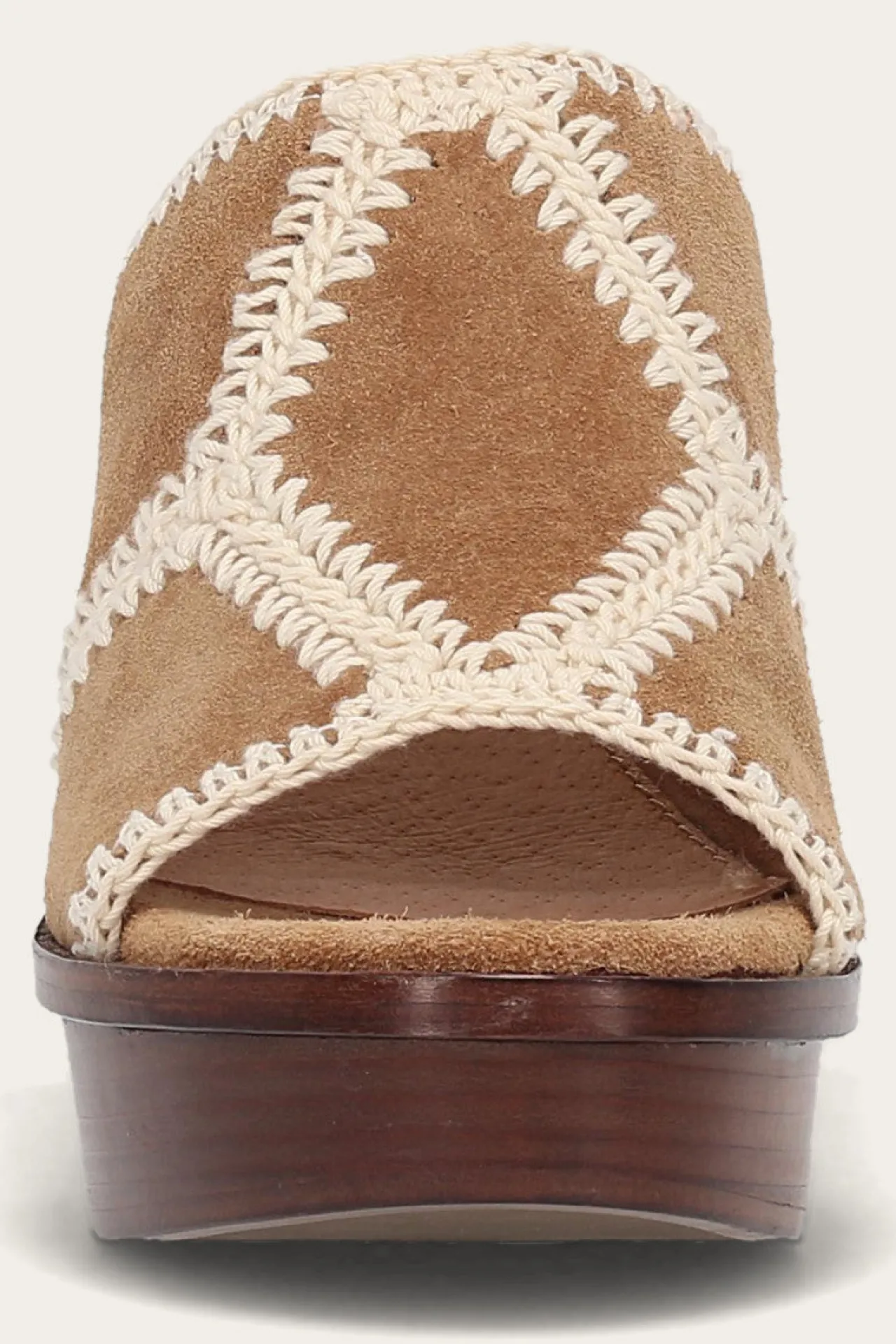 Frye Sandals^Pipa Crochet Platform Sandal