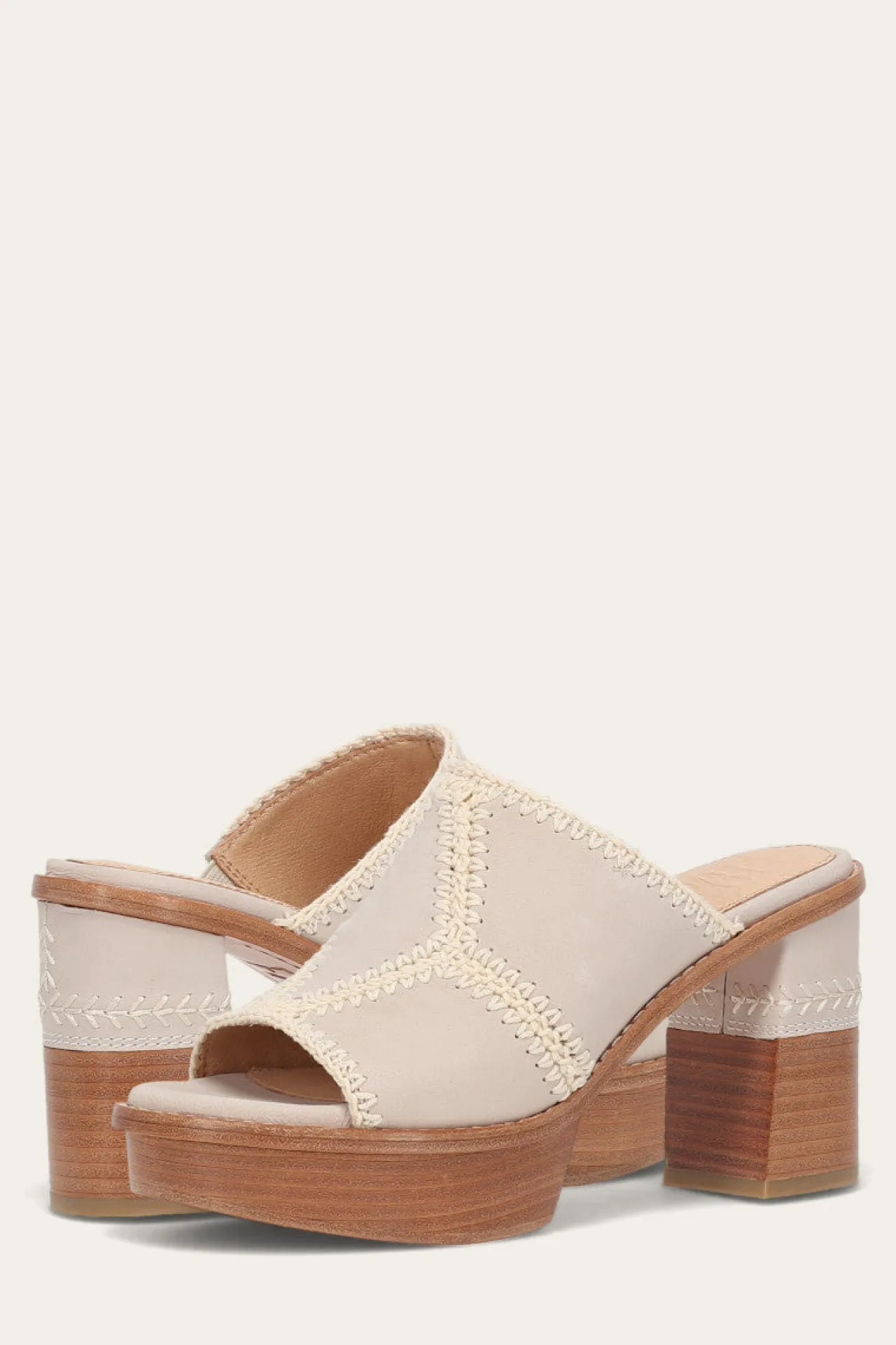 Frye Sandals^Pipa Crochet Platform Sandal