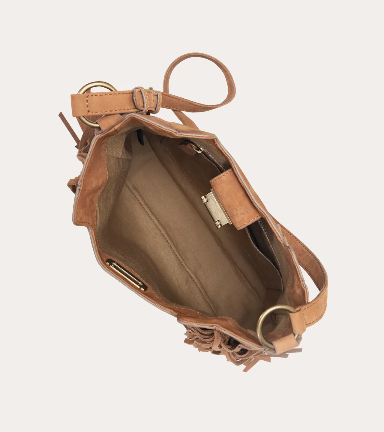 Frye Handbags^Piper Fringe Hobo Cognac