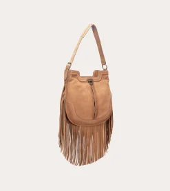Frye Handbags^Piper Fringe Hobo Cognac