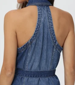 Frye Dresses^Racerback Denim Dress Amari Wash