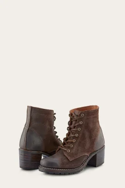 Frye Booties^Sabrina 6G Lace Up