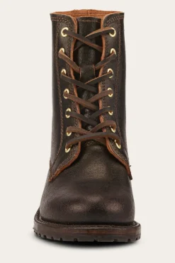 Frye Booties^Sabrina 6G Lace Up - 160Th Brown