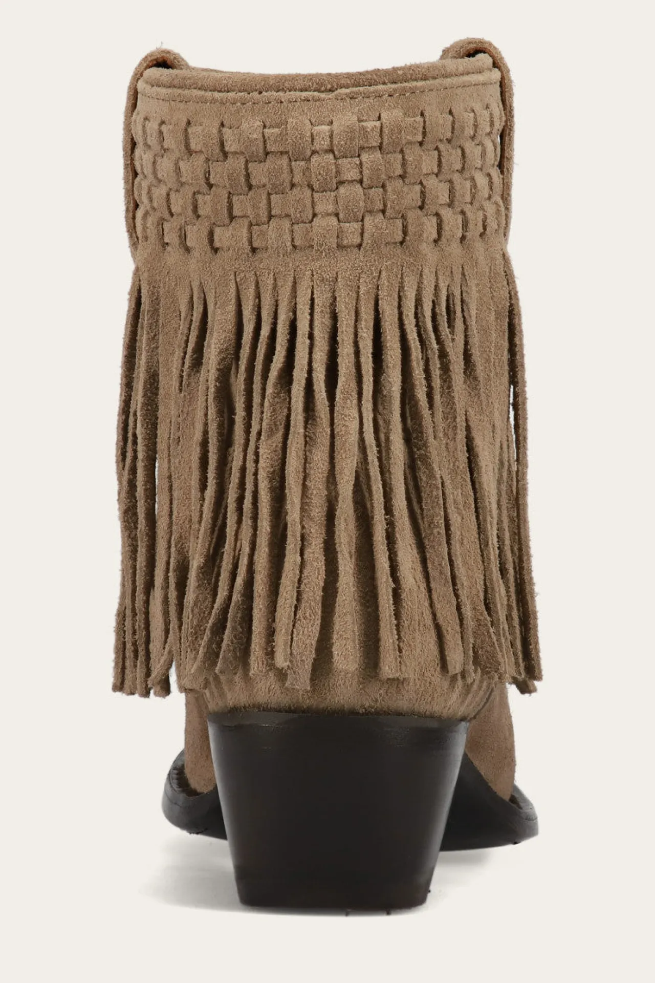 Frye Booties^Sacha Short Fringe Bootie